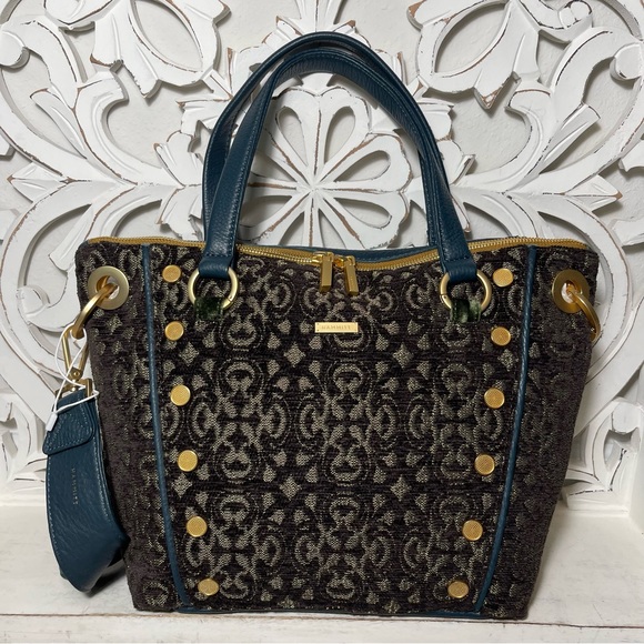 SOLD Hammitt Los Angeles Medium Daniel Satchel Antique Atelier Vintage Tapestry - Picture 2 of 7